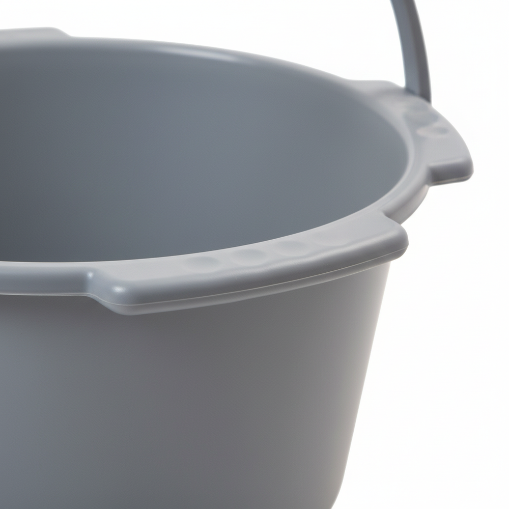 Close-up of ergonomic handle