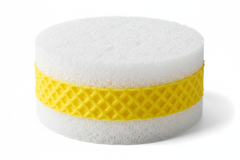 Close-up of foam texture