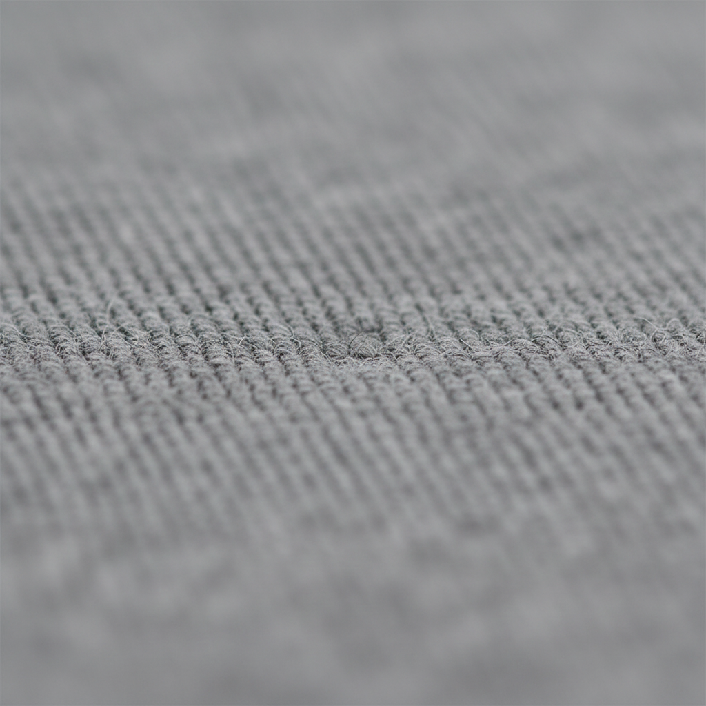 Close-up of polyester fabric texture