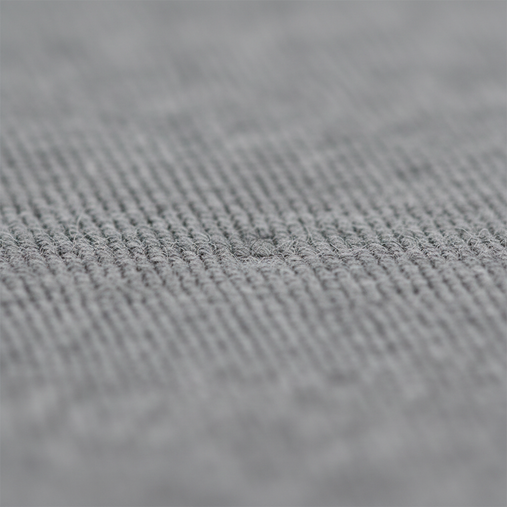 Close-up of polyester fabric texture