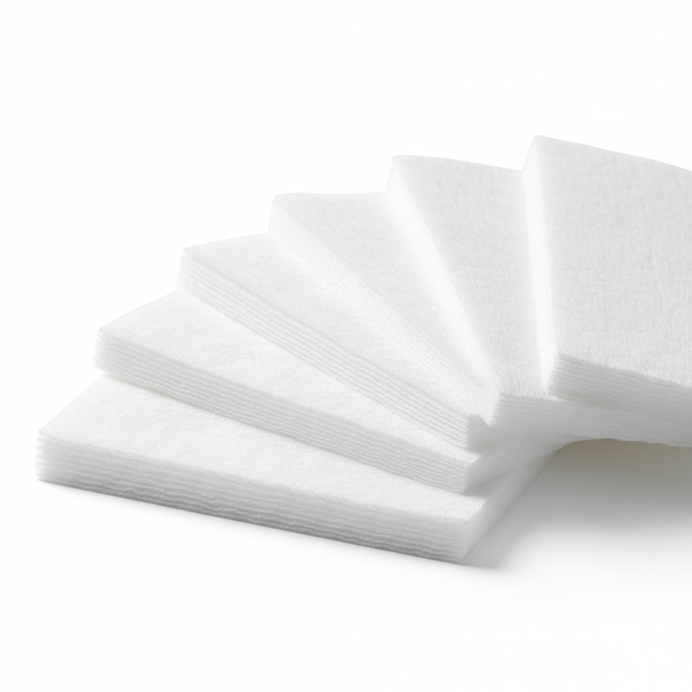 Close-up texture detail of medical sponges