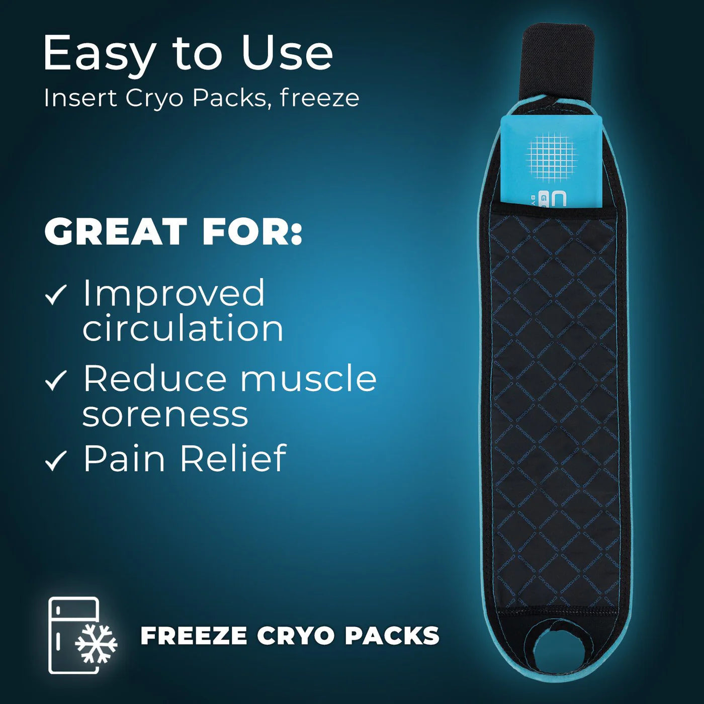 Cryogrid Wrist Ice Wrap