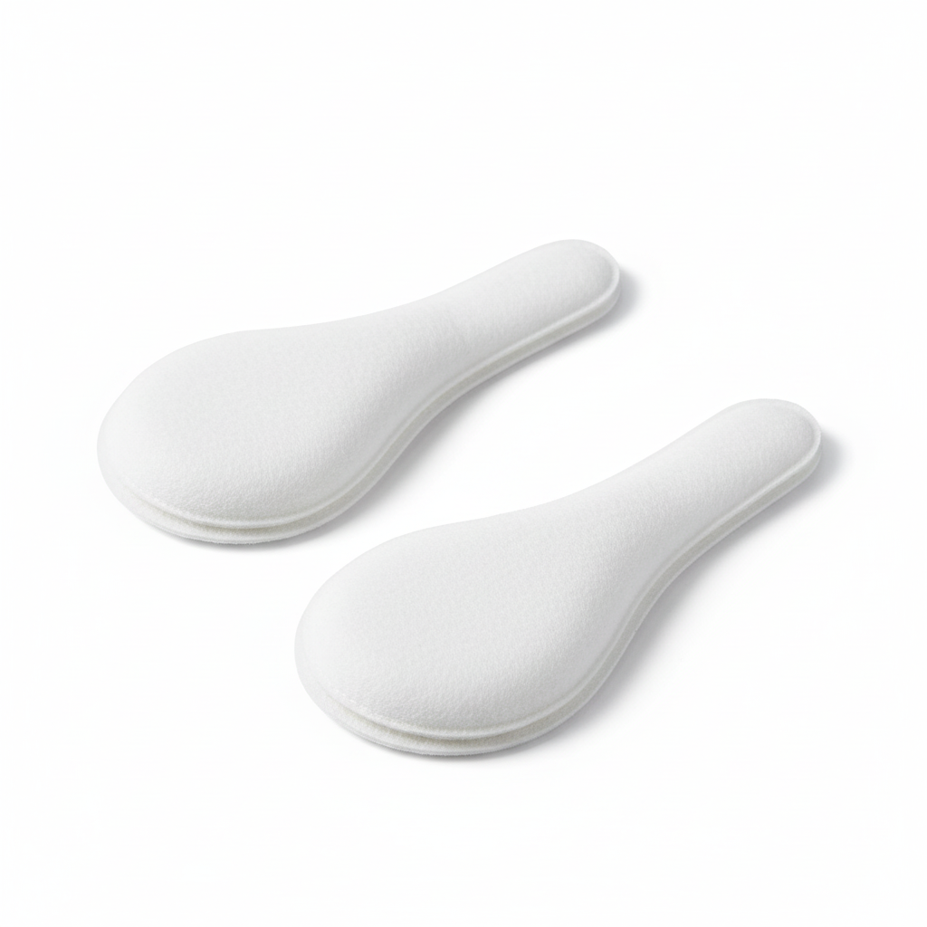 Cushion pads flat view