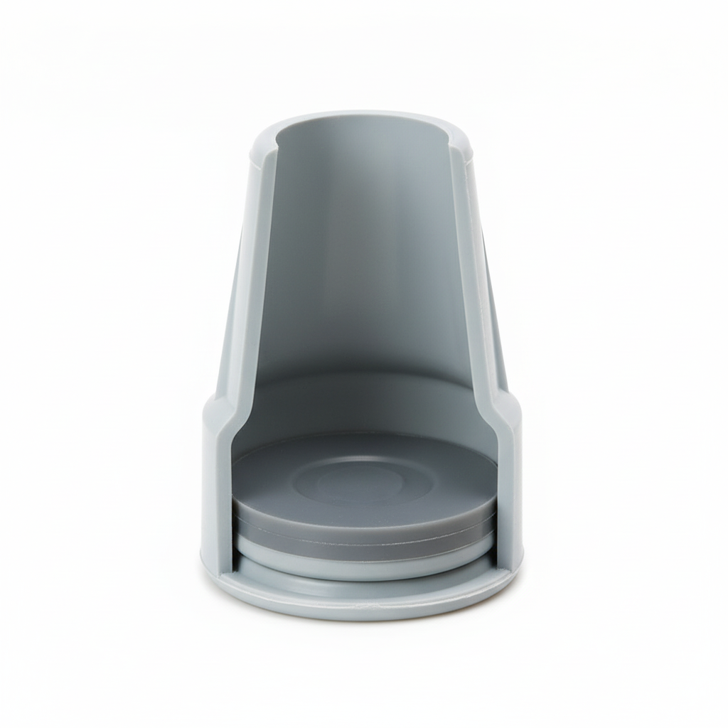 Cutaway view highlighting internal safety disc