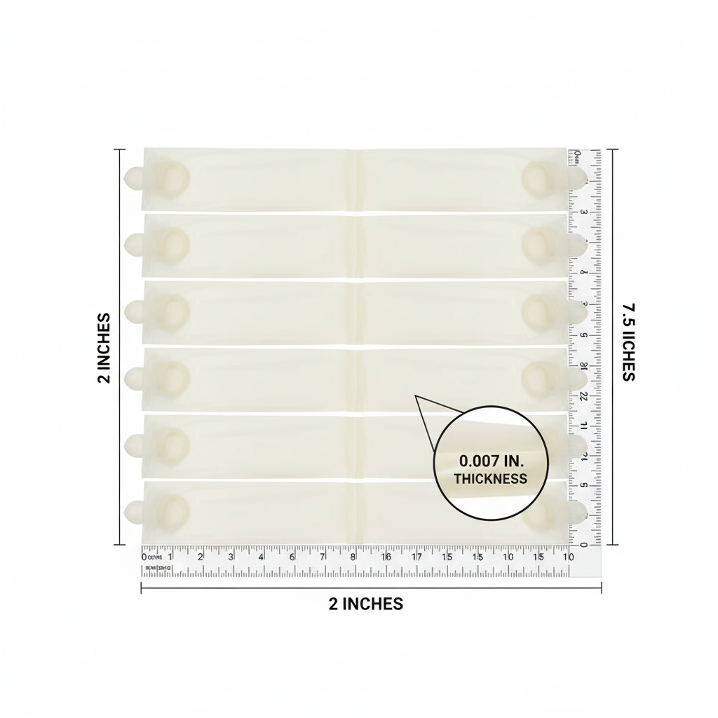 Dimension Reference Flat Lay