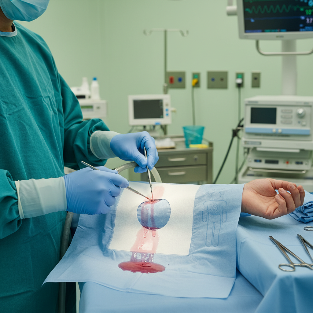 Drape in Surgical Use