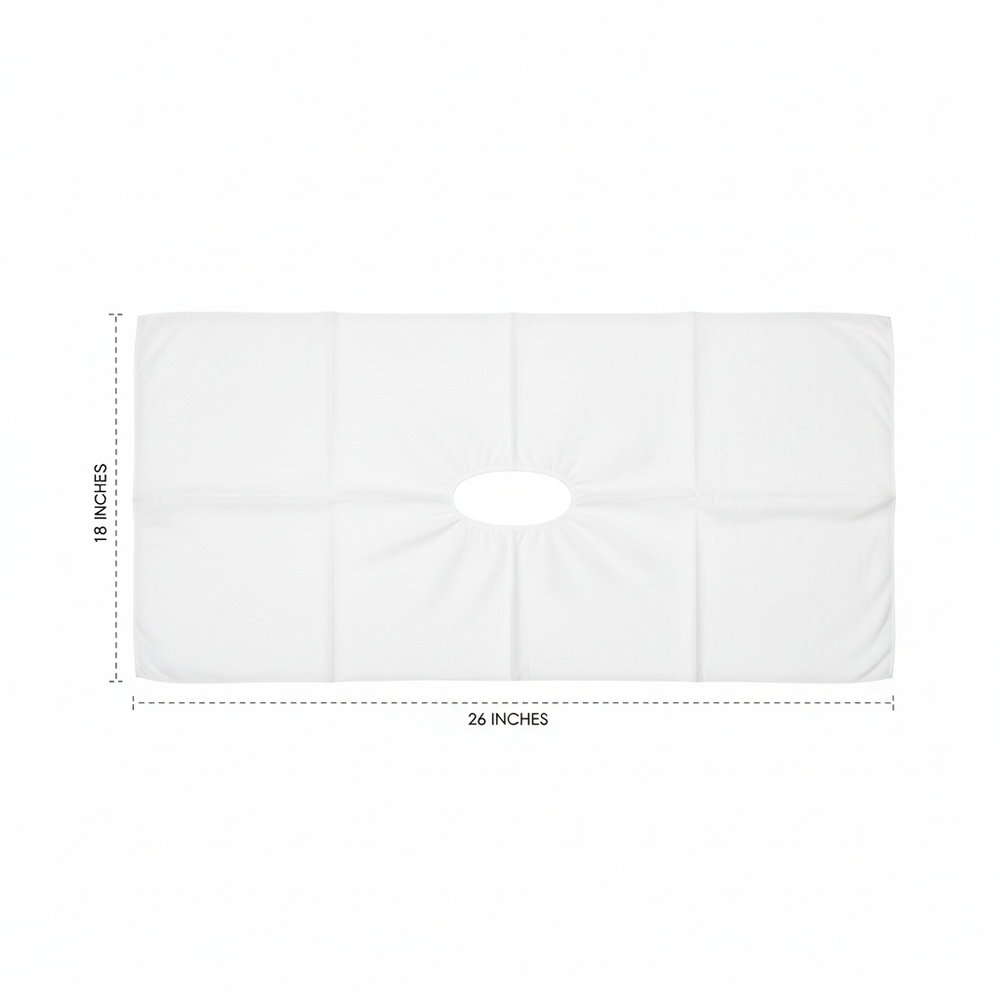 Fenestrated drape detail