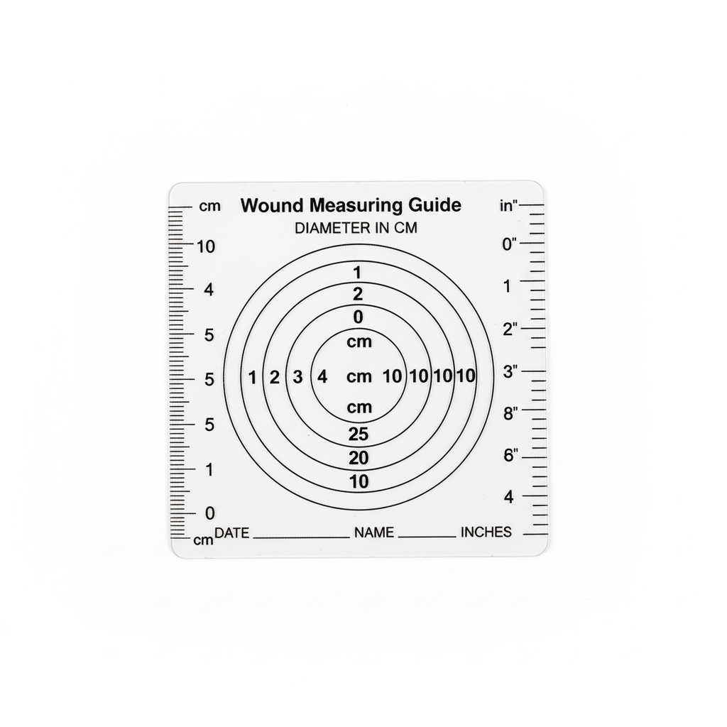 Flat lay with dual scales