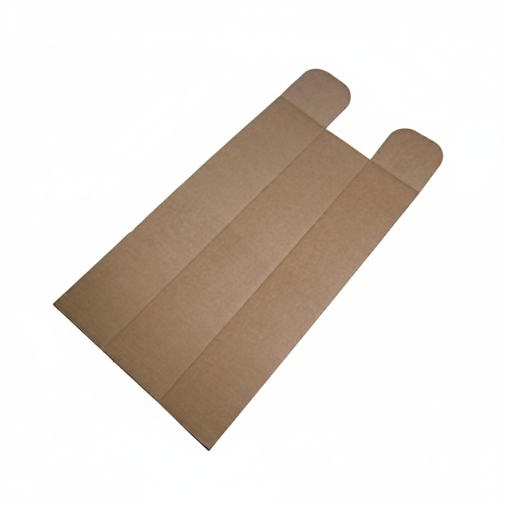 Flat top view showing tapered design