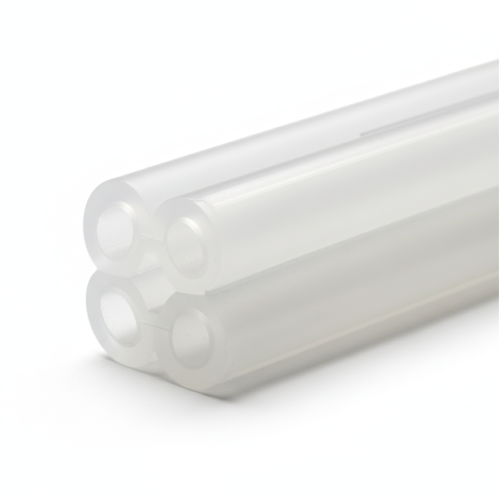 Fluted channel detail close-up