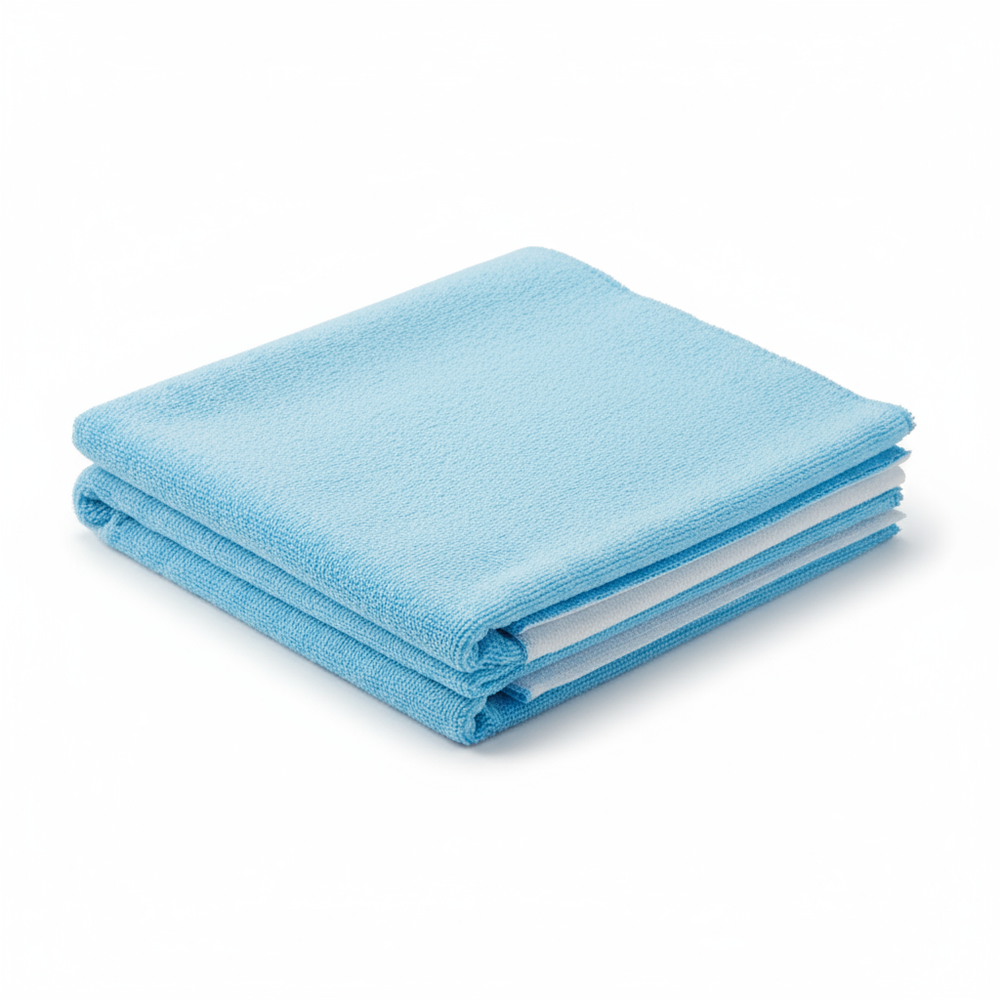 Folded sheet angle view