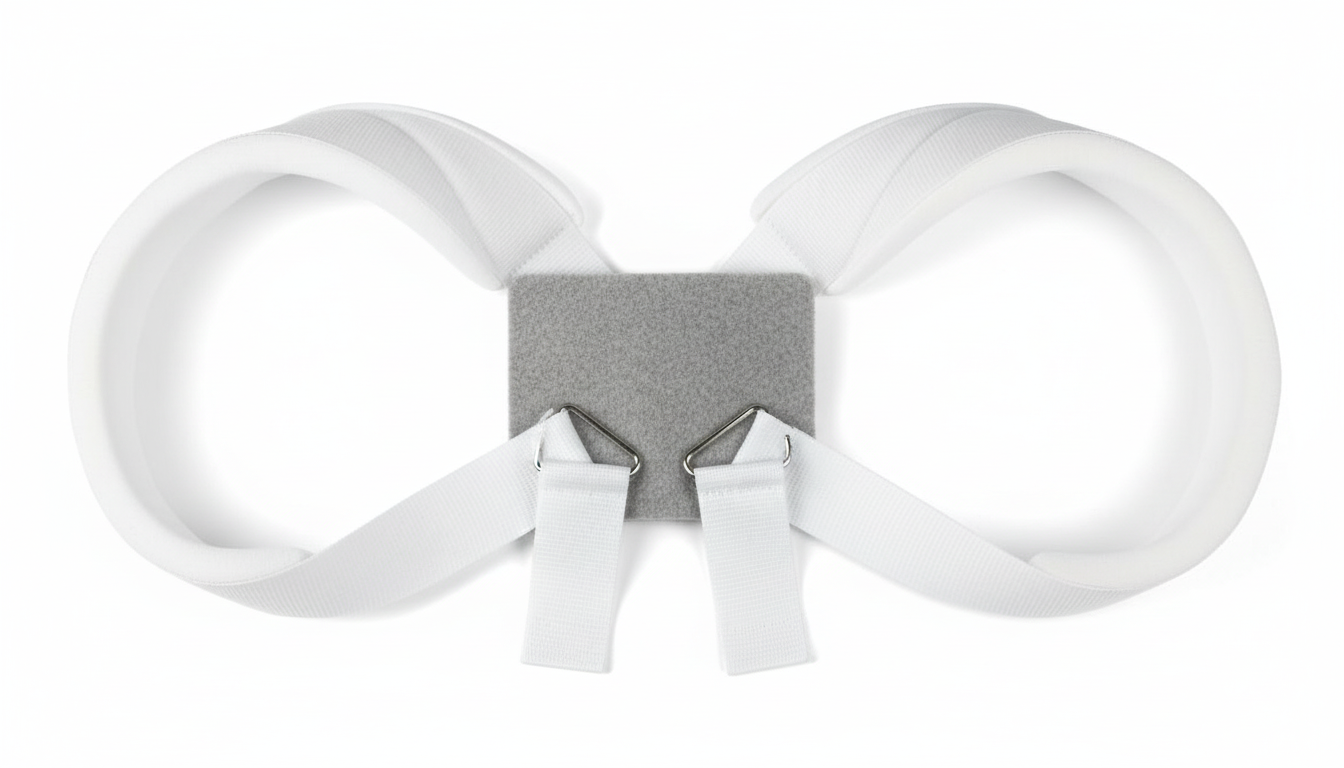 Front view laid flat