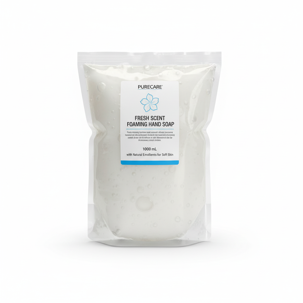 Front view of refill bag