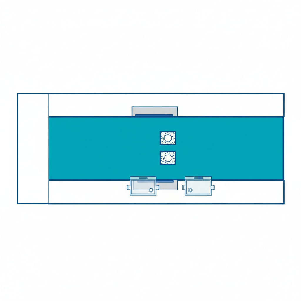 Full Drape Layout View