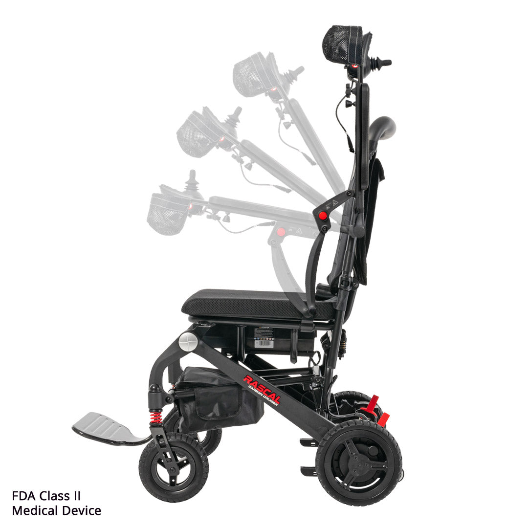 Rascal™ Carbon Cruiser Folding Electric Wheelchair
