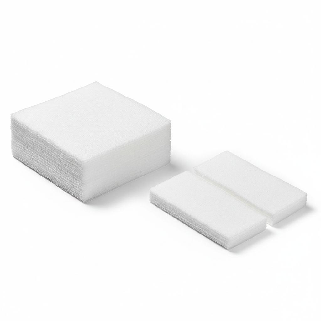 Gauze material detail