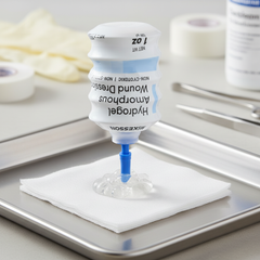 Gel dispensing demonstration