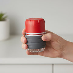 Hand holding demonstration