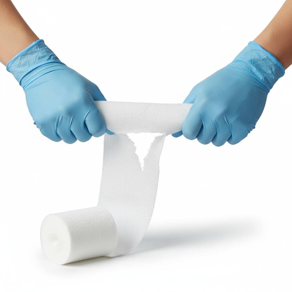 Hand-tearing demonstration