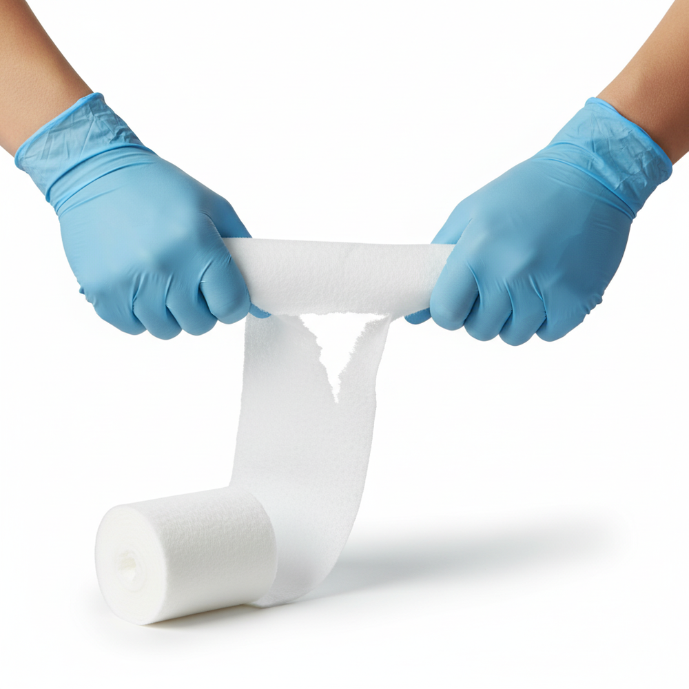 Hand-tearing demonstration