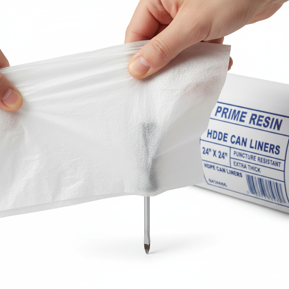 HDPE material close-up