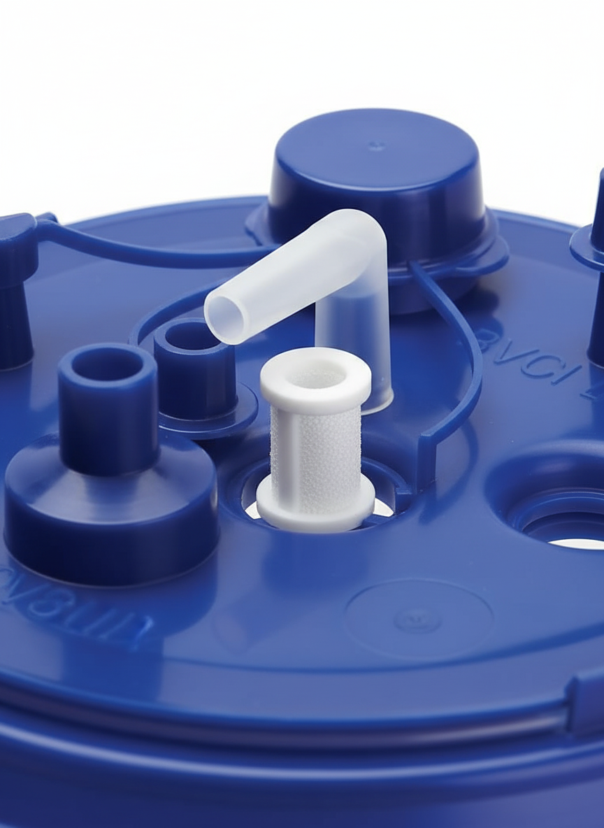 Hydrophobic valve detail