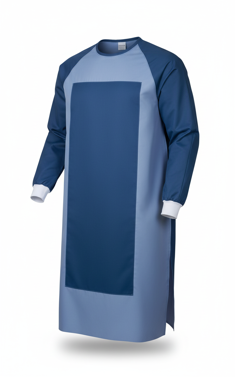 Side angle view showing full length and fit