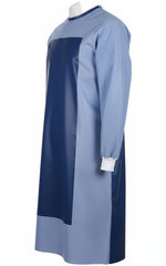 Side profile with breathable sleeve detail