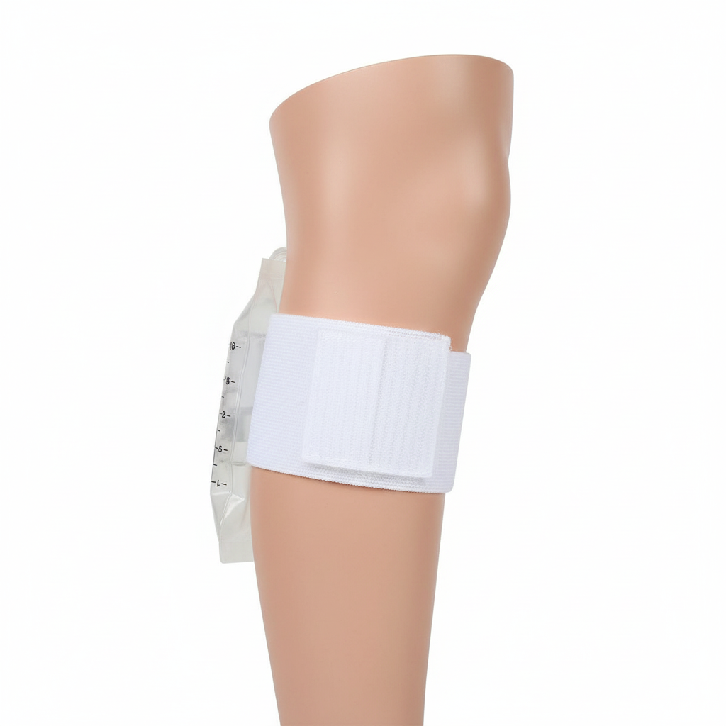 Strap shown in use on leg