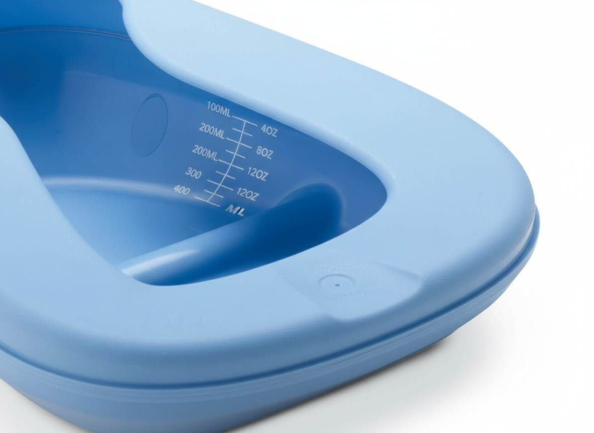 Detail of graduated measurement markings