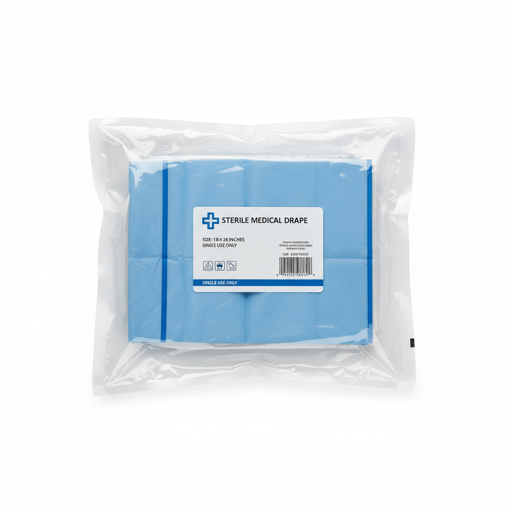 Sterile packaging view