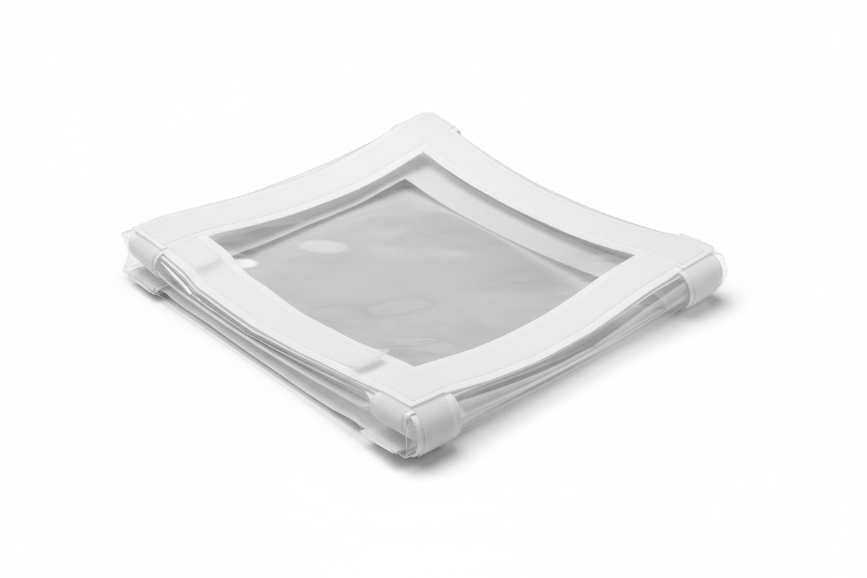 Surgical Microscope Drape - Angled View