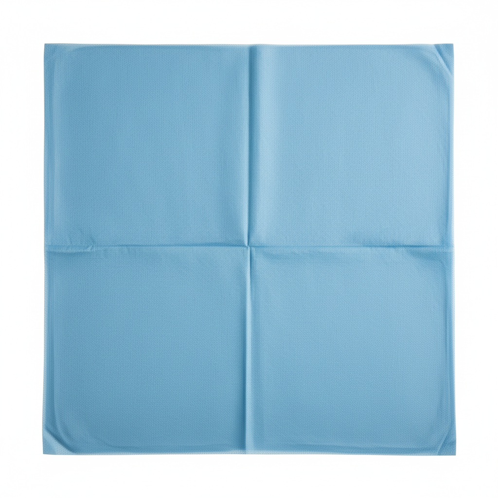 Sterile Drape Laid Flat - Full View