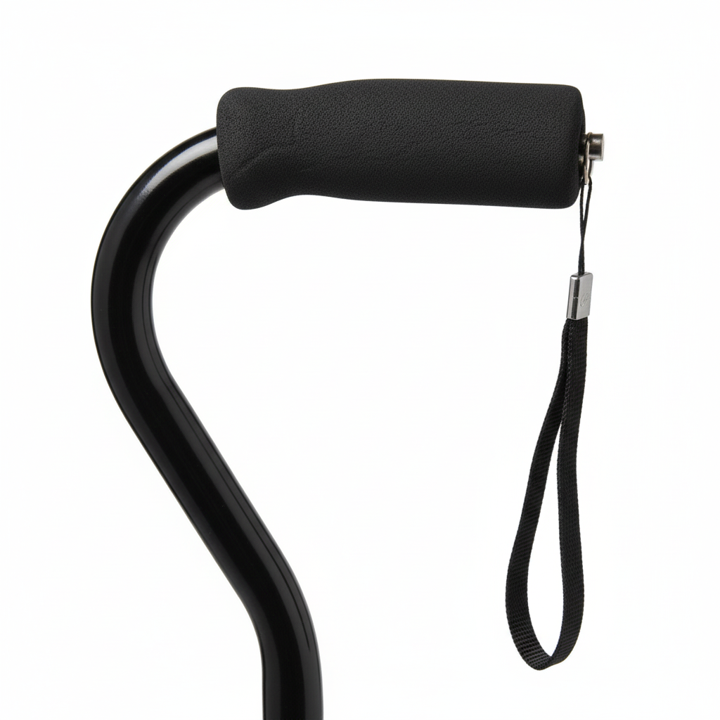 Foam grip handle detail