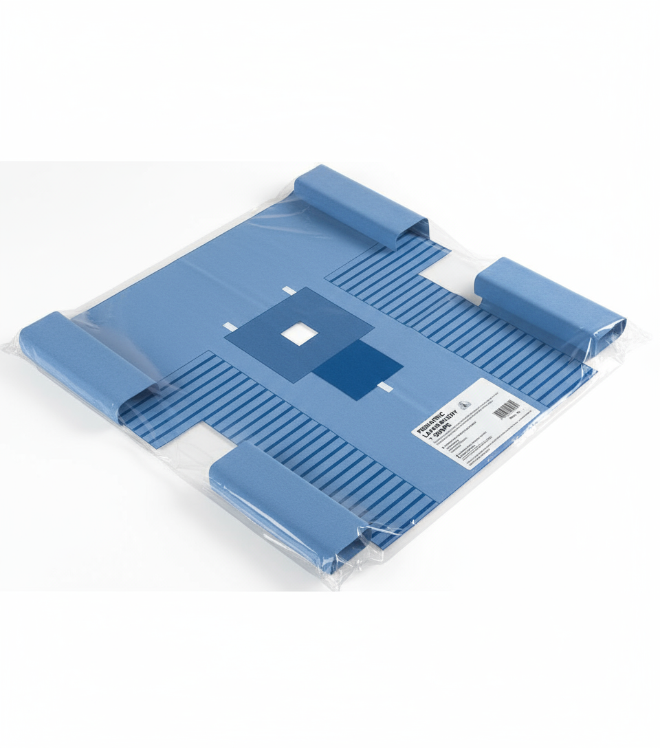 45-degree angle view showing dimensions and armboard covers