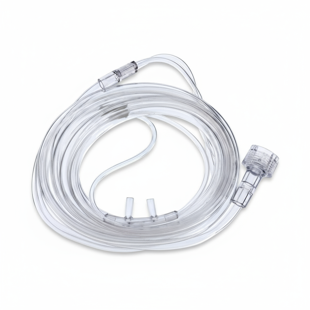 Full length view with tubing