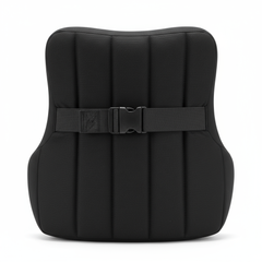 Back view with elastic strap