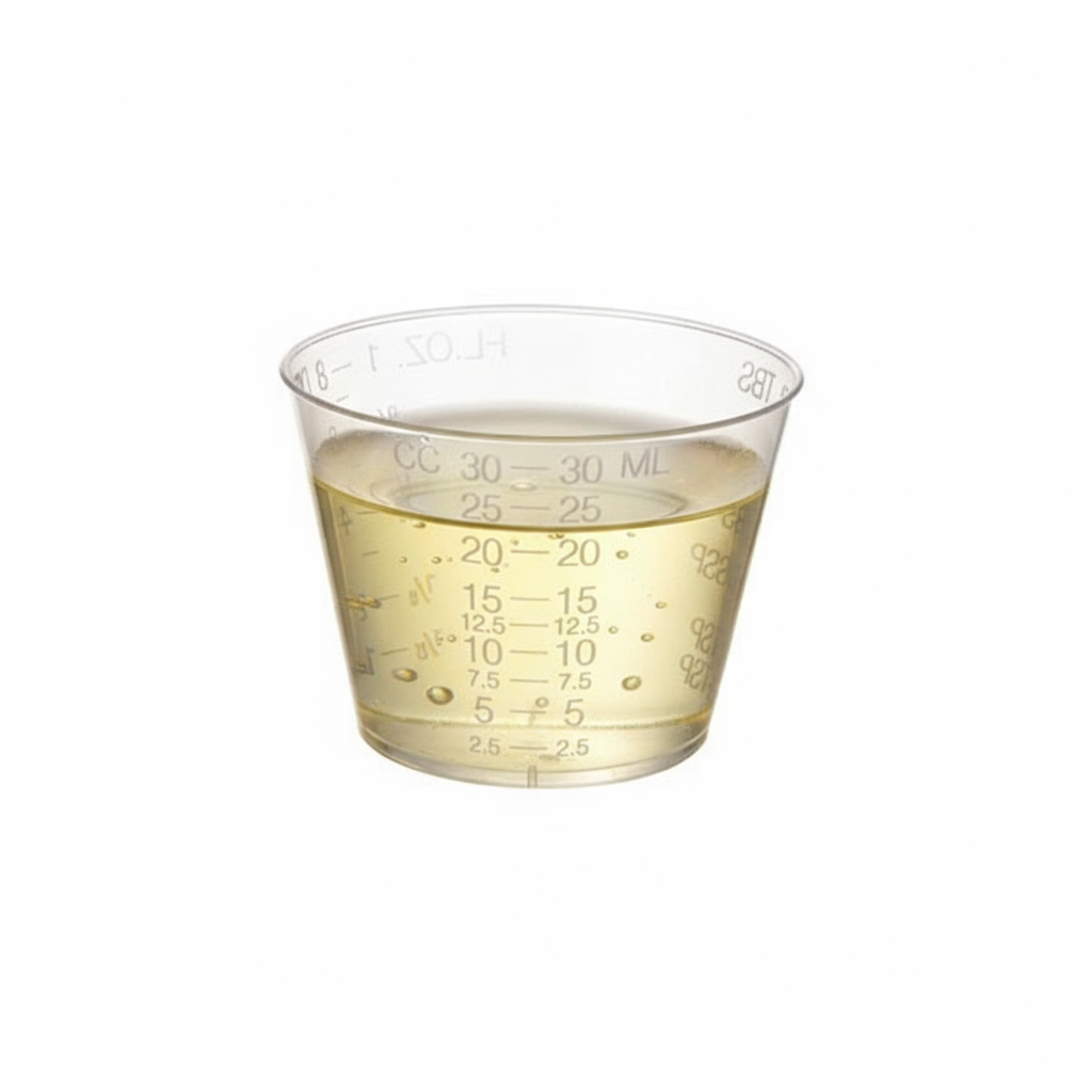 Medicine Cup 45-Degree Angle View