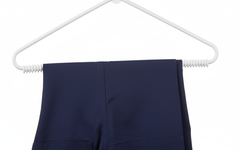 Heavy Duty Plastic Hanger - Multi-Ridged Bar Detail