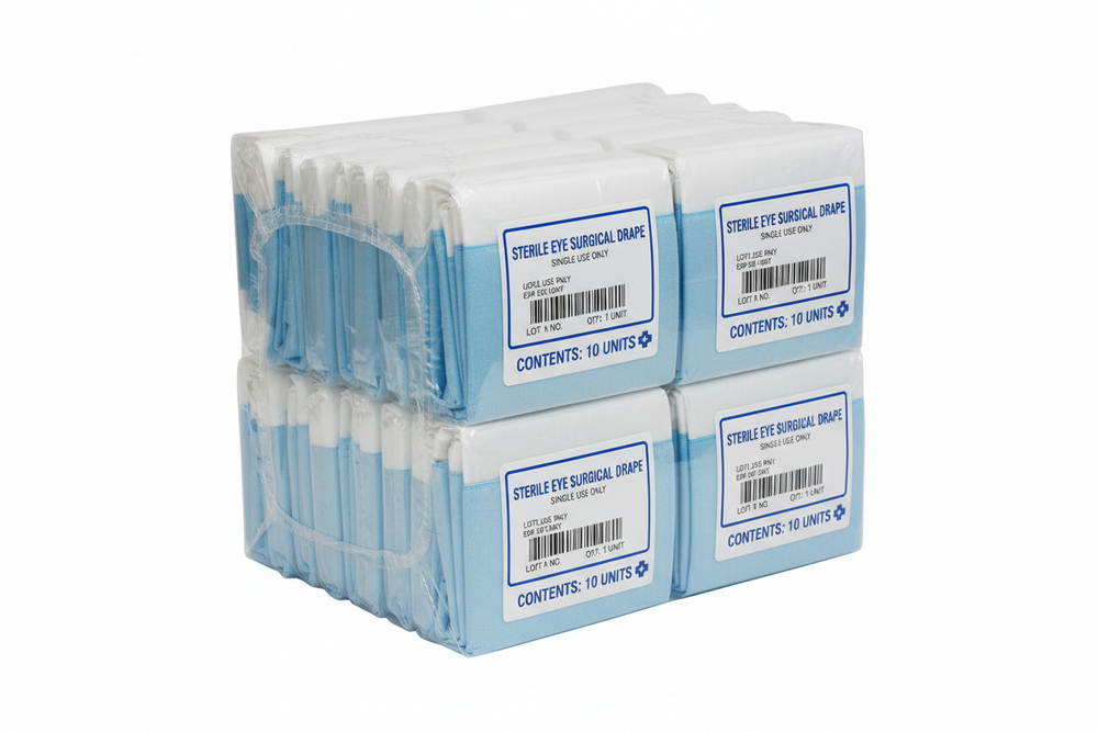 Sterile packaging and case presentation