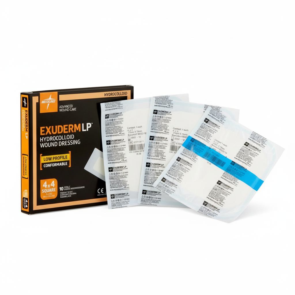 Excuderm Exuderm LP Hydrocolloid Wound Dressing Sterile - Low Profile Medical ...