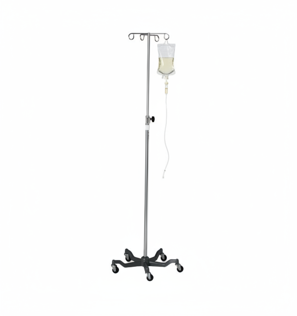 IV Pole In Use - Full Height