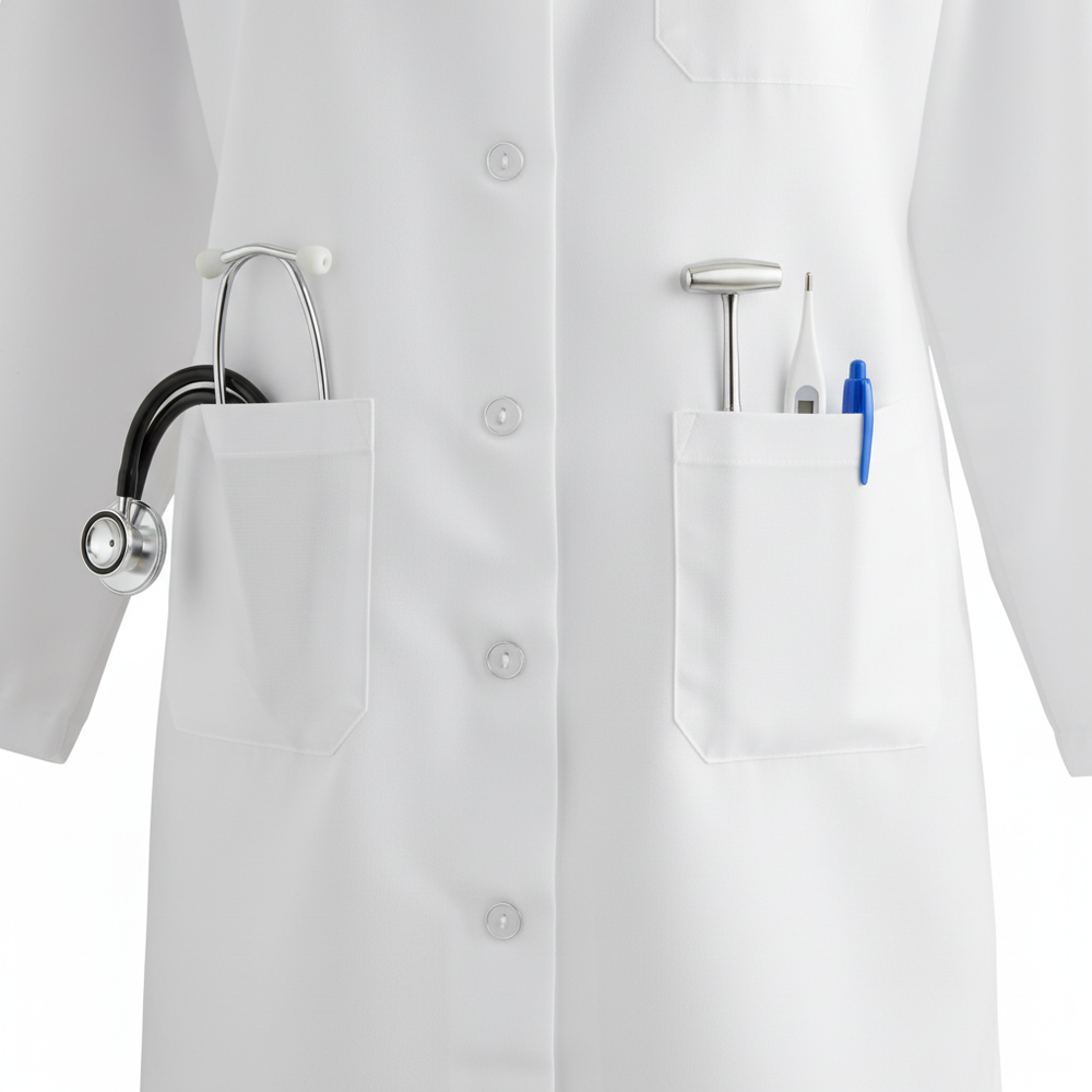 Women's Lab Coat - Lower Pockets