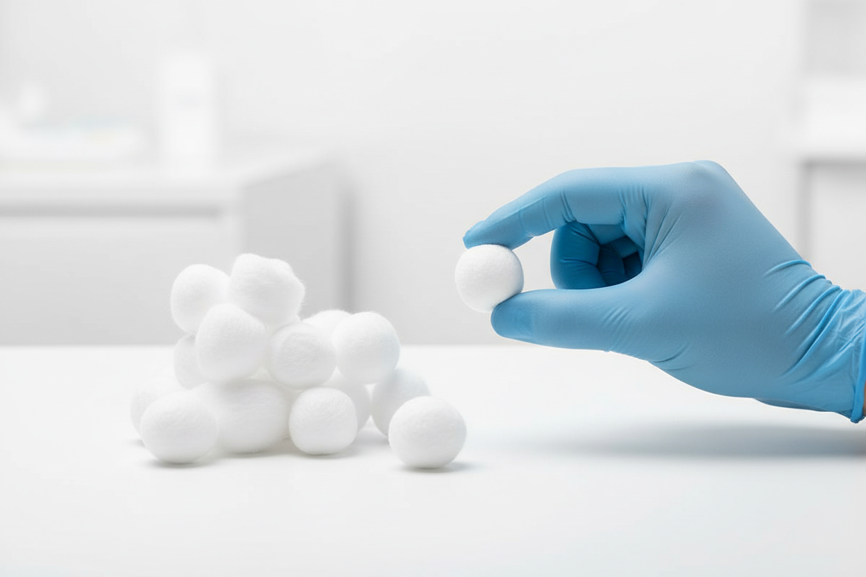 Clinical context with hand