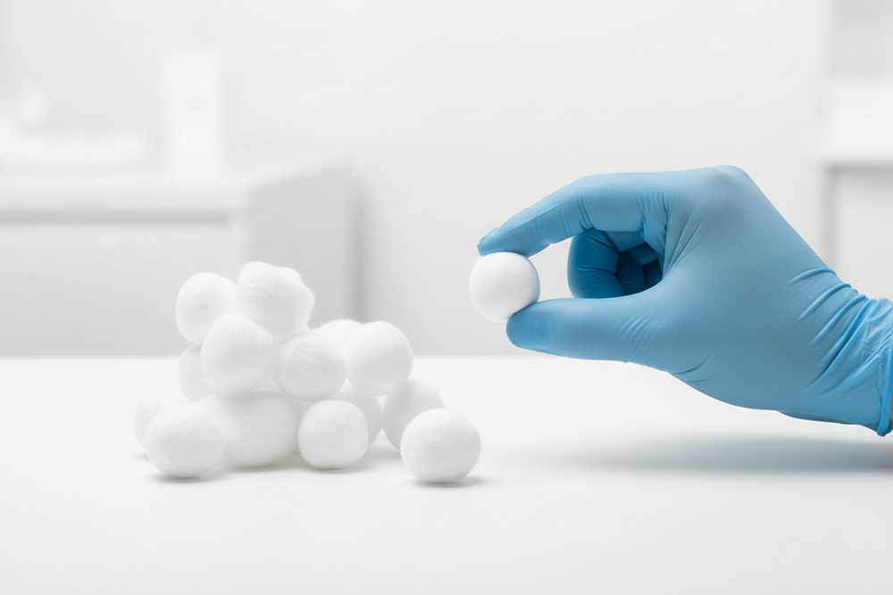 Clinical context with hand