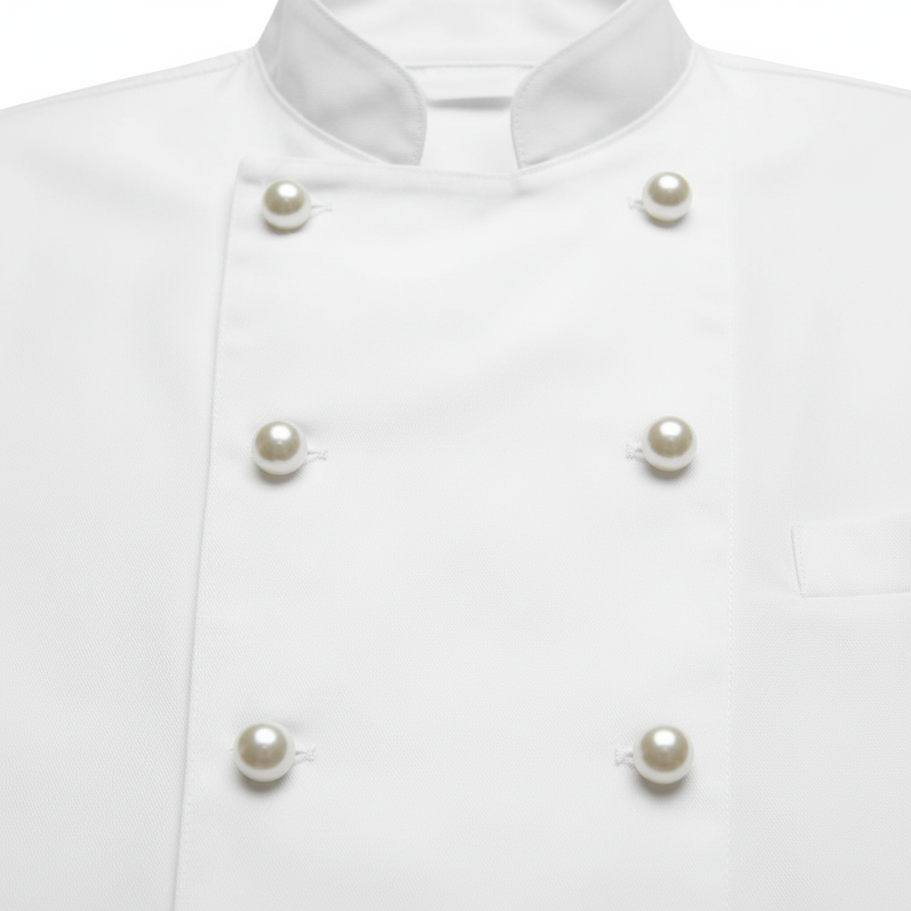 Button and Front Closure Detail