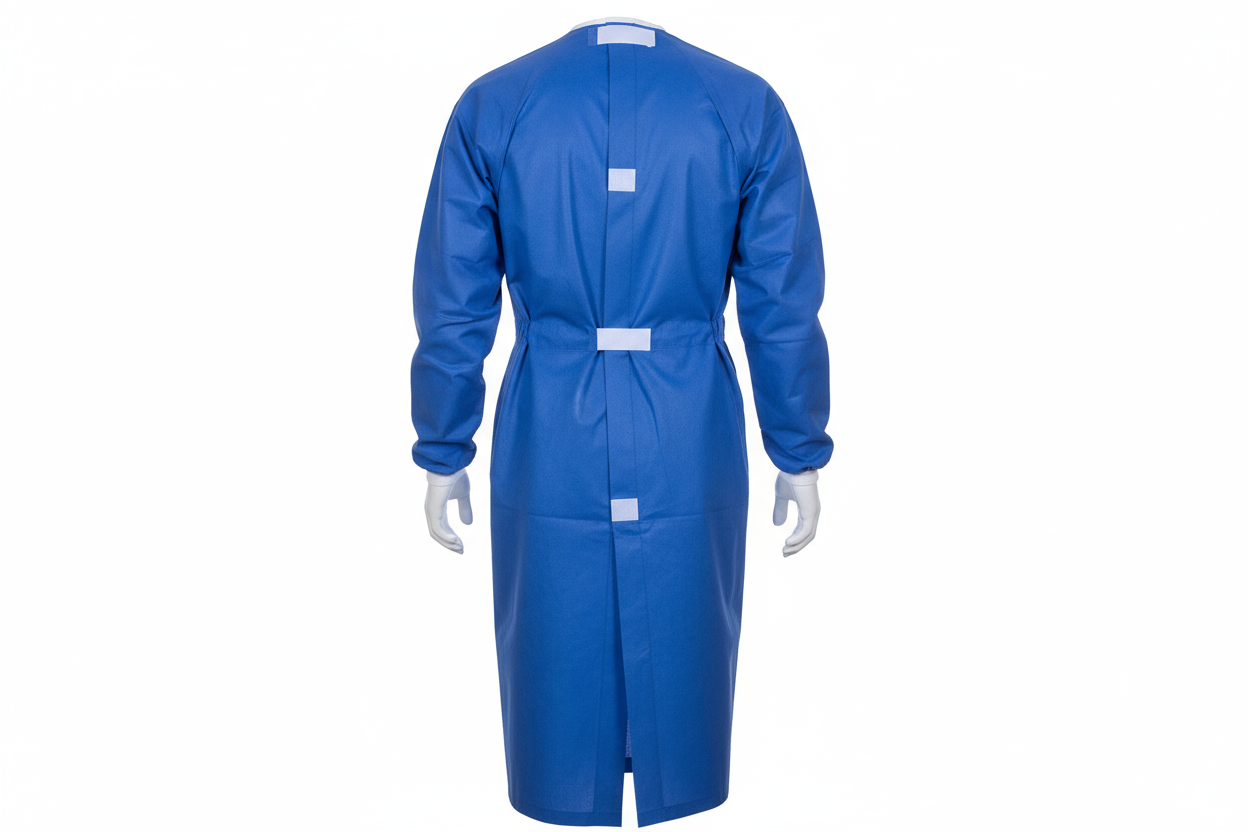 Medical Gown Back View