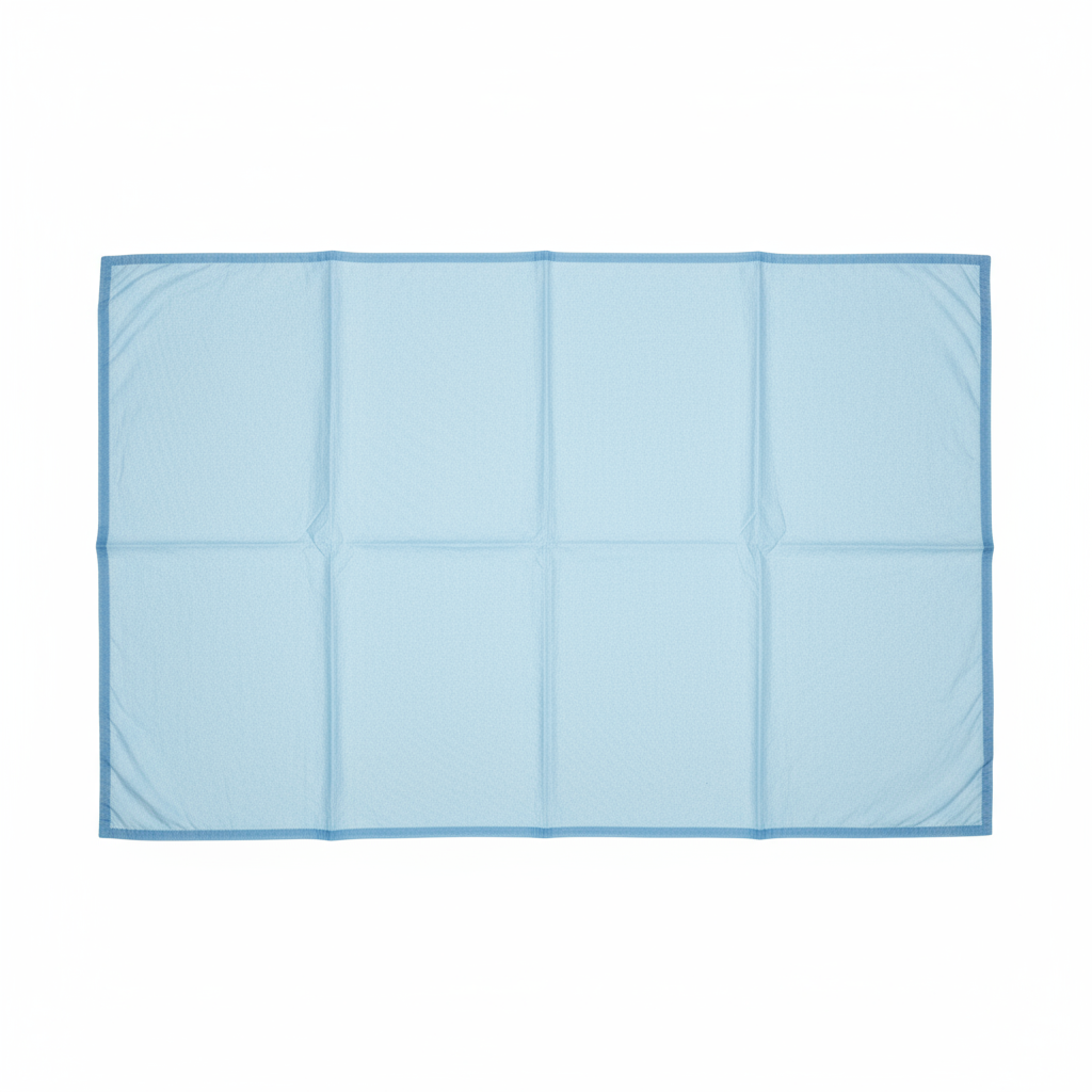 Medline Twill Cover Reusable Underpad - 30x34 Inch Antimicrobial Bed Pad with Silver Technology