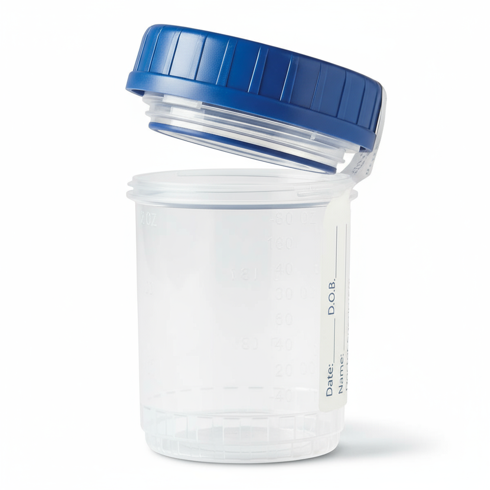 Interior view with lid open