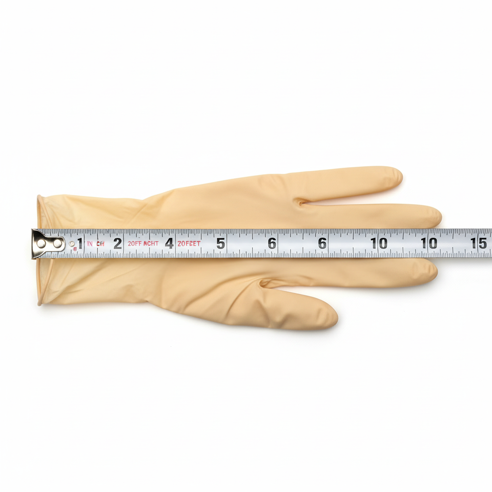 Side view showing 9.5 inch length